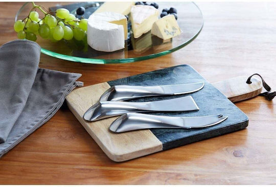 Philippi Wave Knives Cheese from Stainless Steel 3pcs