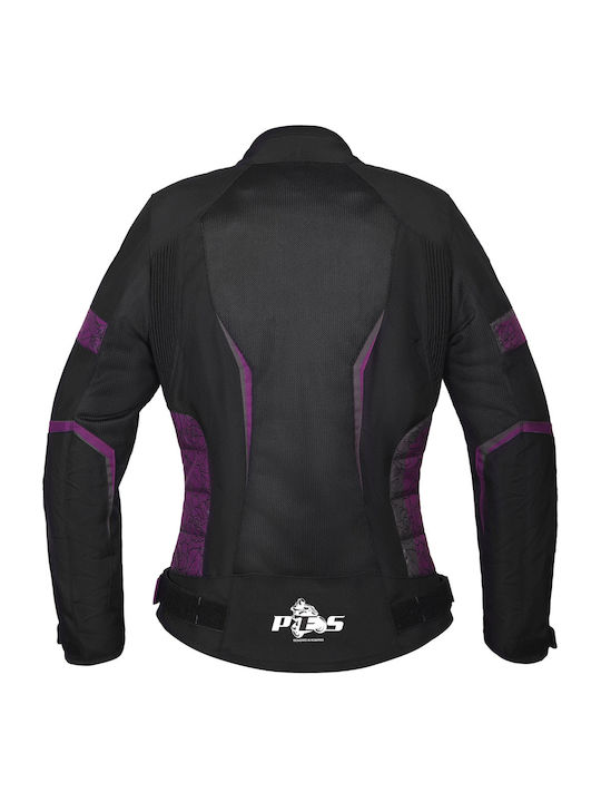 Χειμερινό Ανδρικό Μπουφάν Μηχανής Cordura Αδιάβροχο Μαύρο
