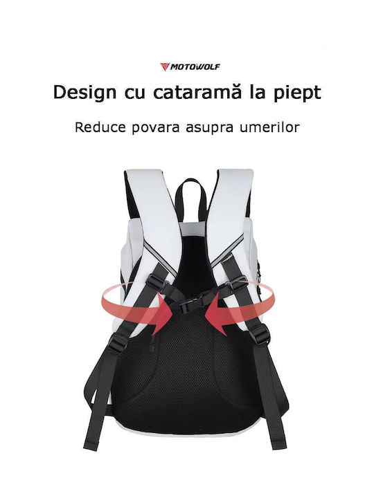 Motowolf Geantă Pentru Piept Rucsacuri De Călătorie Negru