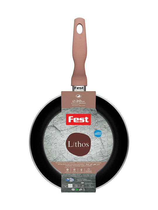 Fest Lithos Pan aus Aluminium mit Antihaftbeschichtung 20cm