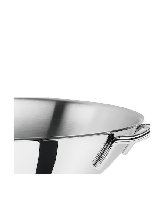 Zwilling J.A. Henckels Plus Wok Mit Deckel aus Edelstahl 32cm