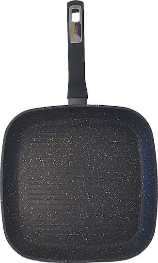 Cook-Shop Marblestone Grătar din Aluminiu cu Strat Antiaderent 28cm