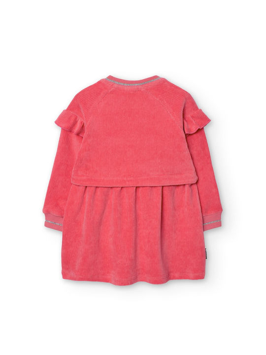 Boboli Kids Dress Fuchsia