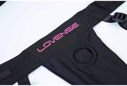 Lovense Strapless Strap On με Dildo σε Μαύρο Χρώμα