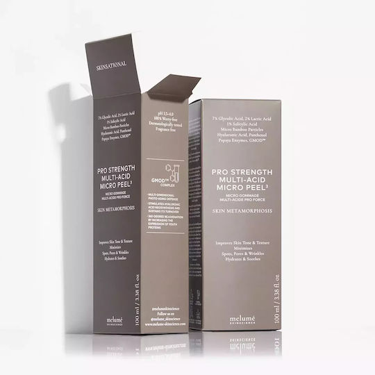 Melume Skinscience Skinsational Pro Strength Мулти-киселинен Микро Пилинг 100ml