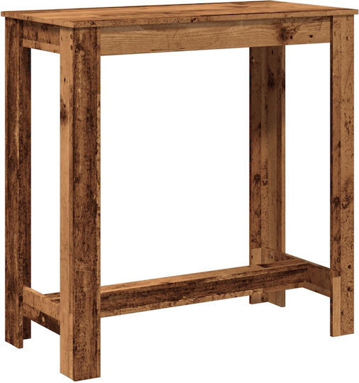 Table Bar Wooden Coffee 102x50x103.5cm