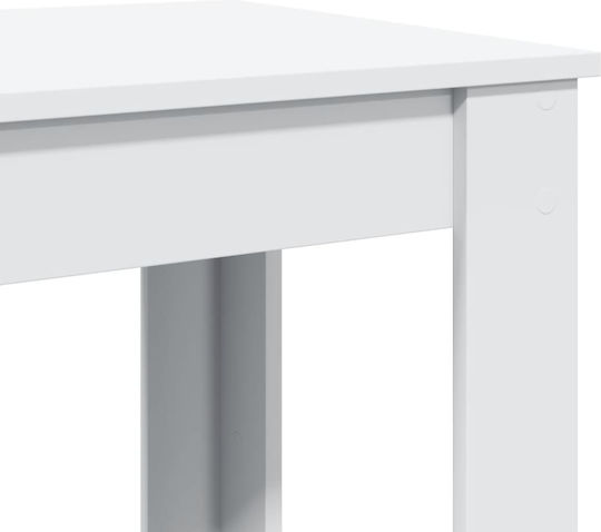 Tisch Bar Holz White 102x50x103.5cm