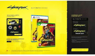 Cyberpunk 2077 Ultimate Edition Xbox Series X Game (French Cover)