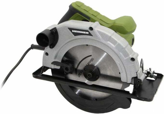 Heinner Δισκοπρίονο 1400W με Σύστημα Αναρρόφησης