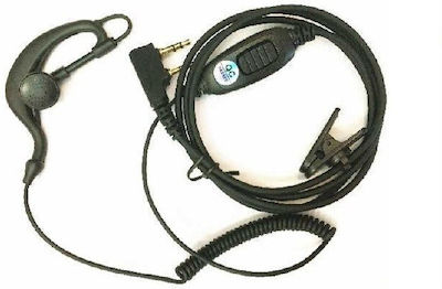 Baofeng Double Pin 11005 Hörmuschel Funkgerät UHF/VHF Kompatibel mit UV-5R/UV 82/GT-3/UV-B5/UV B6/UV-5RE/BF-888s