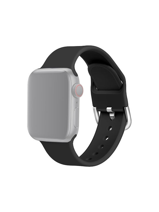 Hurtel APS Strap Silicone Black (Apple Watch 44/45/46mm/Ultra 49mm)