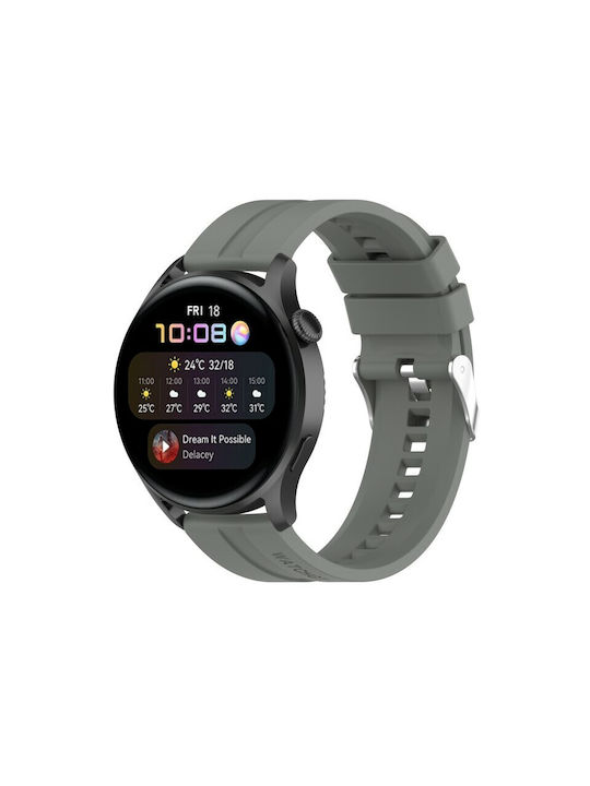 Strap Silicone Gray (Huawei Watch GT / GT2 / GT2 Pro)
