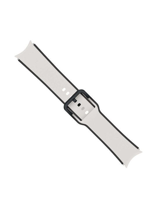 Samsung Λουράκι Σιλικόνης Sand (Galaxy Watch4/5/6/7/FE/4 Classic/6 Classic/5 Pro)