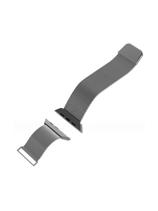 Puro Milanese Каишка Неръждаема стомана Сребрист (Apple Watch 38/40/41 мм (Сребрист))