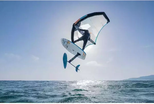 Aztron Falcon Soft-Top Foil 5'7" Φουσκωτή Σανίδα SUP / Windsurf με Μήκος 1.7m Μπλε
