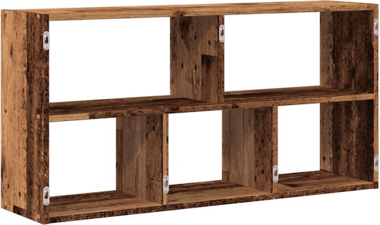 Brown Wall Shelf 100x25x50cm