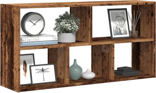 Brown Wall Shelf 100x25x50cm
