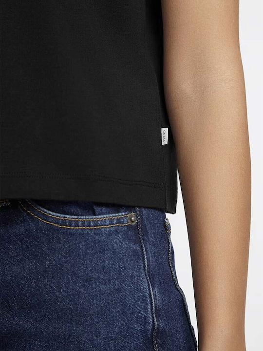 Damen Oversized T-Shirt Black