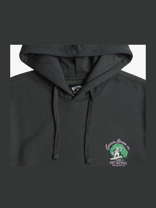 Surf Service Po Φούτερ με Κουκούλα Slate Green