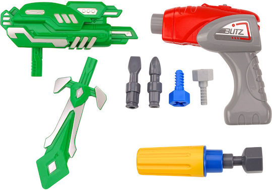 Lean Toys Construction Toy Robot for Children 3+ years+ Years