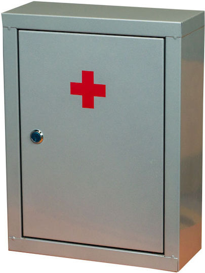 Mobiak Metal First Aid Cabinet Wall-Mounted with Lock