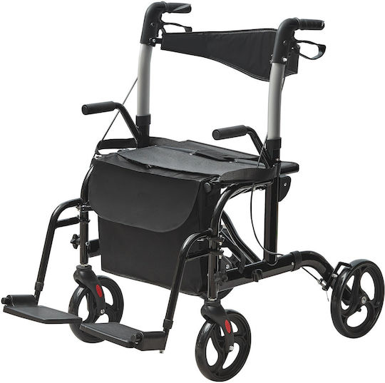 Vevor Αναπηρικό Αμαξίδιο 21.7" Πτυσσόμενο 100cm EHYZXQCKJLQ8L86XDV0 Μαύρο