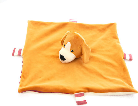 Happymals Πανάκι Μωρού Sweet Sleep: Beagle Καφέ
