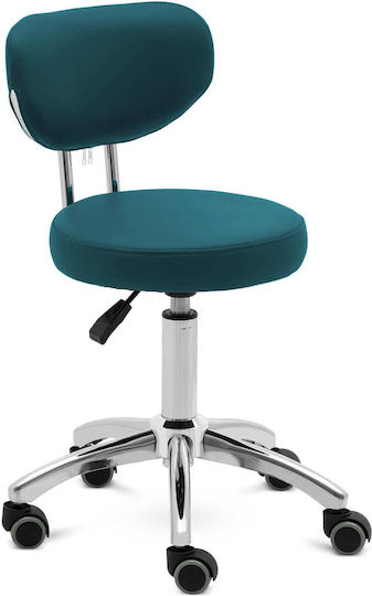 Physa Räder Friseursalon- und Spa-Hocker mit Rückenlehne