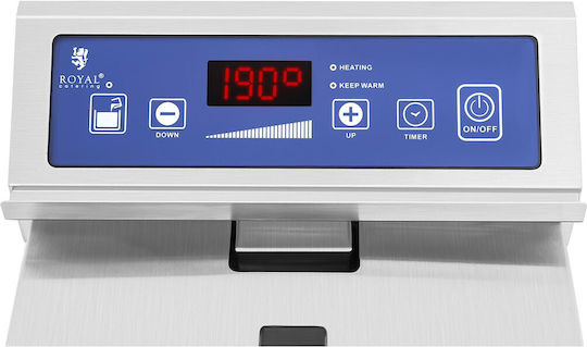 Induction Deep Fryer Tap 230v Royal Catering 10l