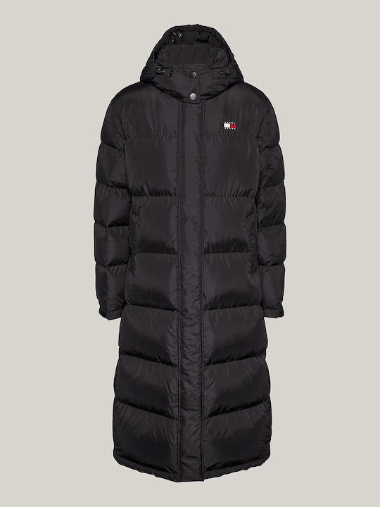 Tjw Alaska Lungă Jachetă de femei Puffer Black