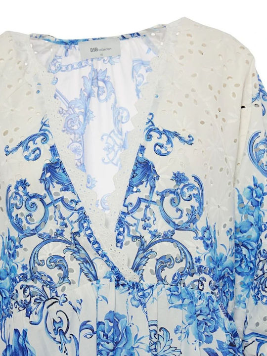 Summer Mini Dress Porcelain