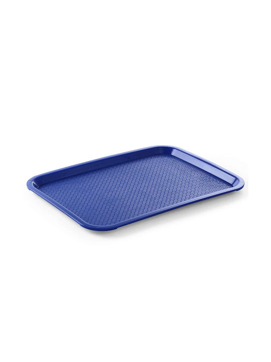 Polypropylene Fast Food Tray 35x45cm Blue