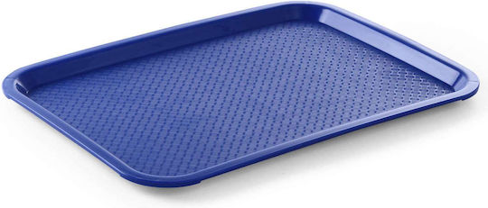 Polypropylene Fast Food Tray 35x45cm Blue