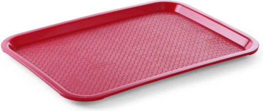 Fast Food Polypropylene Tray 35x45cm Red