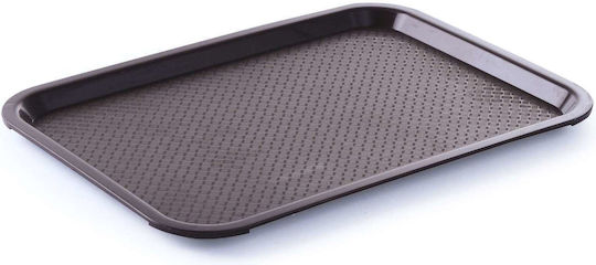 Fast Food Polypropylene Tray 35x45cm Brown