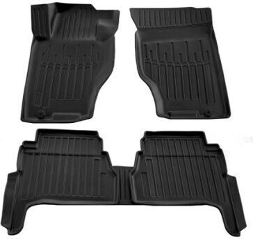 Umbrella Set Covorașe Față și Spate 4buc din Furtun pentru Kia Sorento 2002-2009 Negre