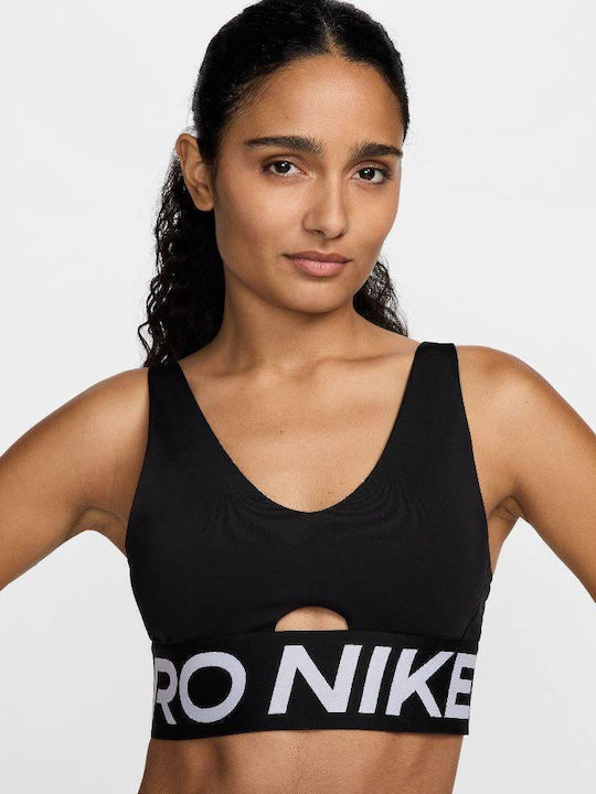 Dri-Fit INDY Women's Sports Bra without Padding Black / White