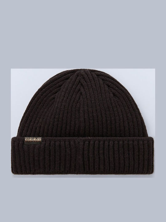 Beanie Ανδρικός Σκούφος Πλεκτός σε Μαύρο χρώμα