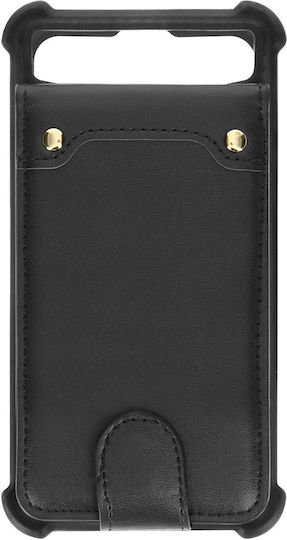 Universal Shock Absorbing Case 5.0" – 5.3" Smartphones + Card Slots – Black