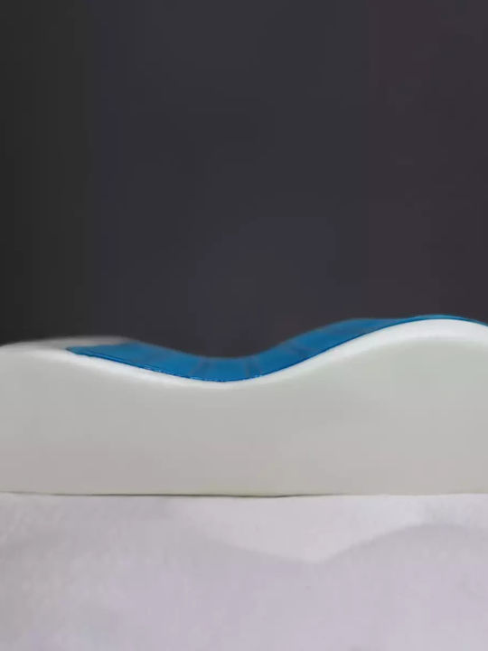 Ypnos Memory Gel Aloe Vera Bed Pillow Gel Anatomic 40x60x12cm