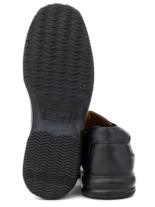 Men's Leather Casual Shoes Black