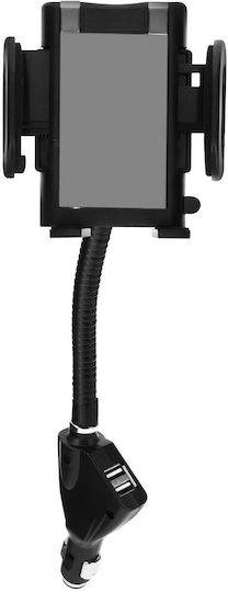 Suport pentru brichetă auto + 2 porturi USB