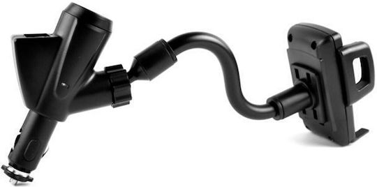 KFZ-Halterung Zigarettenanzünder + 2 USB-Anschlüsse + 1x Zigarettenanzünder