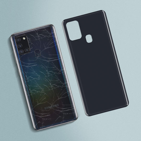 Battery Cover Samsung Galaxy A21s Rear Panel Replacement Black