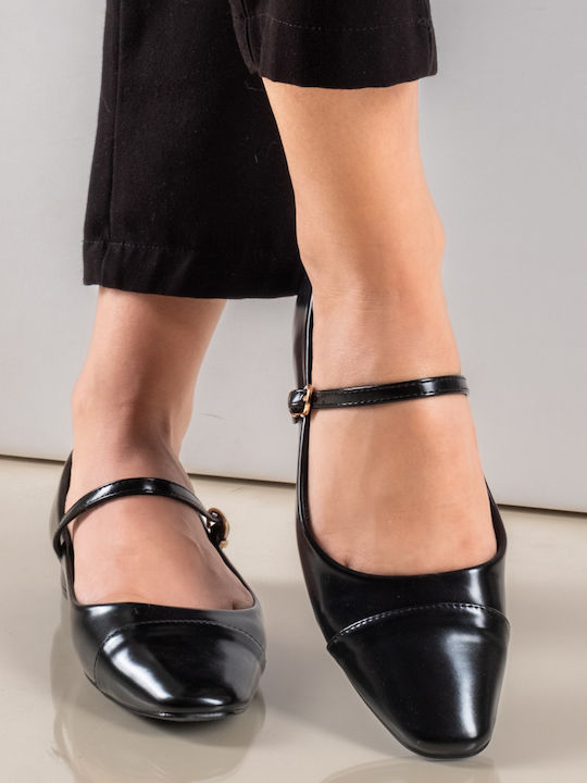 Black Heels with Strap