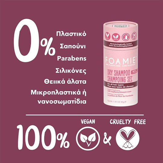 Foamie Berry Dry Shampoo for Volume & Shine for Oily Hair 40gr