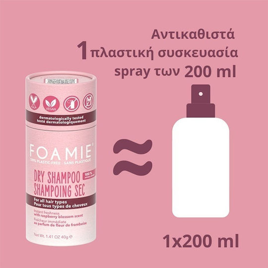 Foamie Berry Dry Shampoo for Volume & Shine for Oily Hair 40gr