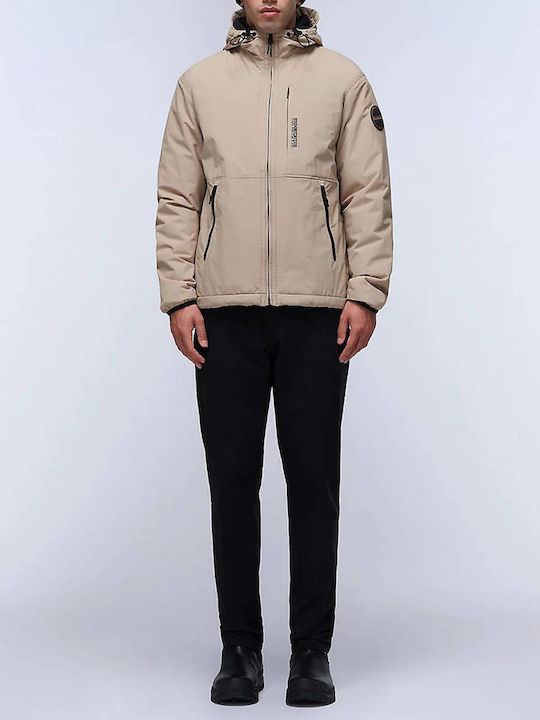 Winter Jacket Windproof Biege