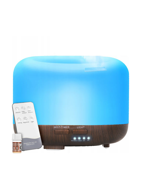 Lumini LED Dispozitiv de aromaterapie cu telecomandă Alb ZY11103QWS56