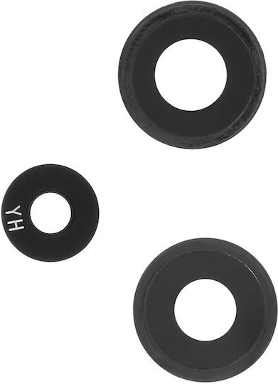 Clappio Camera Lens Redmi Note 12 Pro Plus Compatible Part Black
